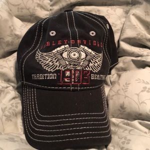 Black Harley Davidson Hat